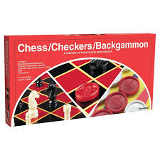 Checkers/Chess/Backgammon - Folding board - 111312